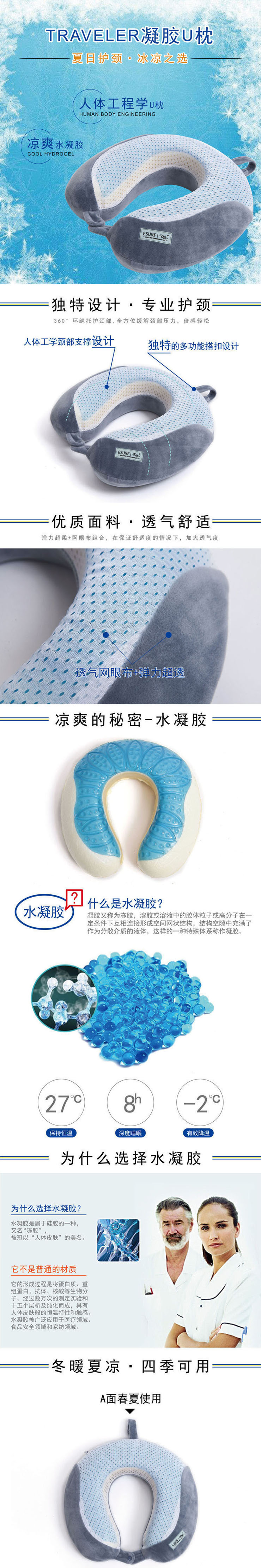 記憶枕,太空枕,旅行用品,福利禮品,旅游用品廠家